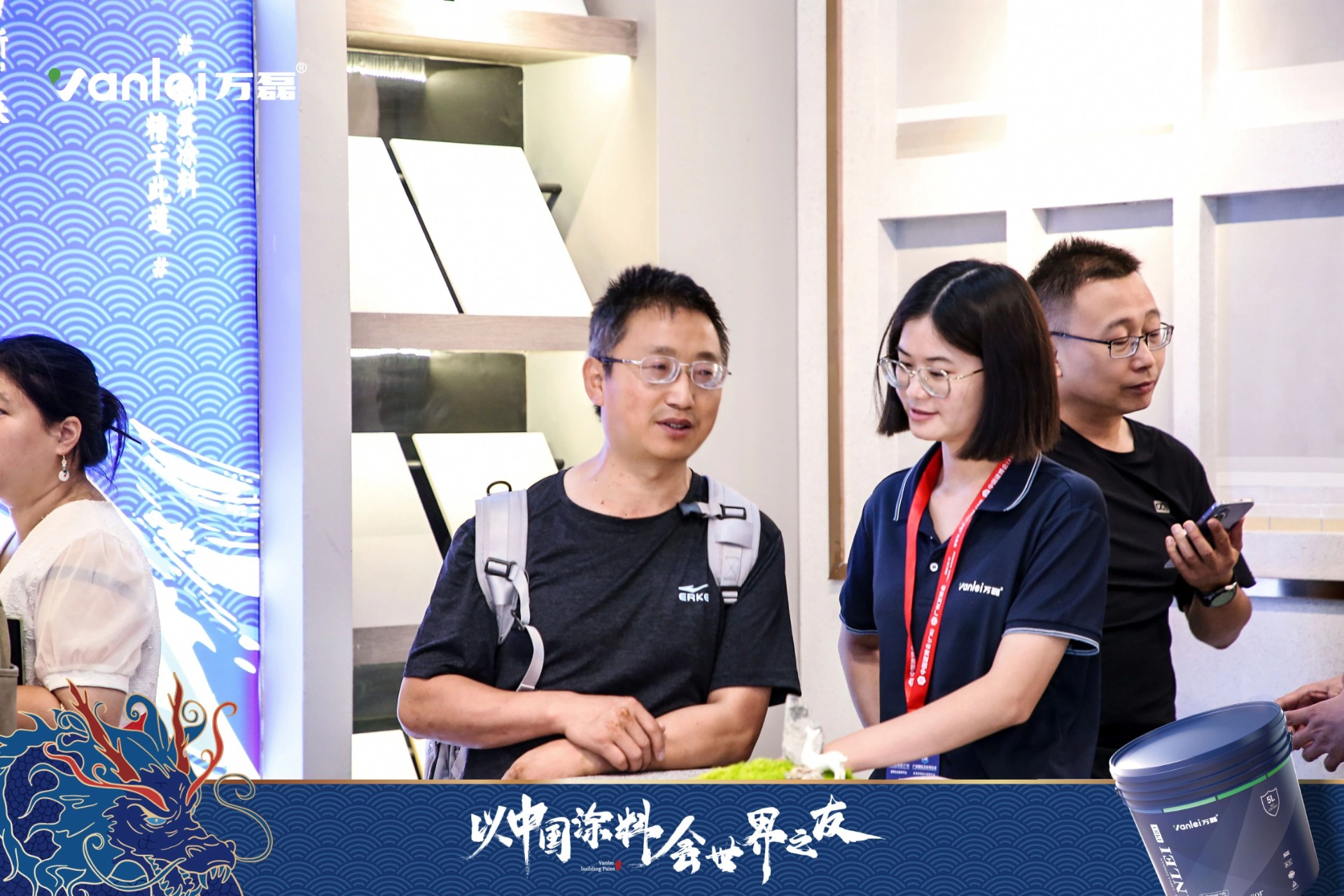 七年蟬聯(lián)展館人氣王！萬磊涂料，以中國涂料，會世界之友