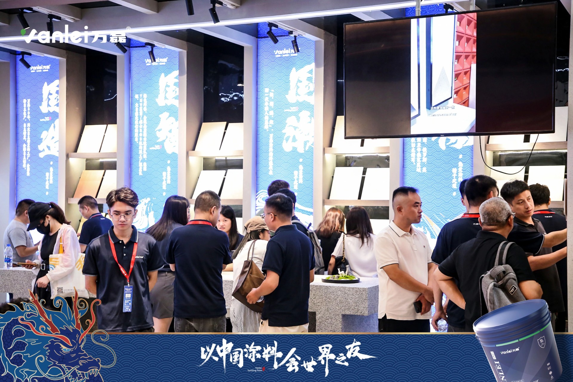 七年蟬聯(lián)展館人氣王！萬磊涂料，以中國涂料，會世界之友