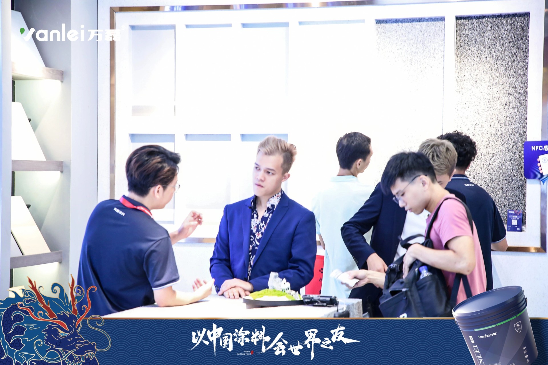 七年蟬聯(lián)展館人氣王！萬磊涂料，以中國涂料，會世界之友