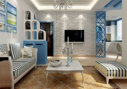 客廳適合啥顏色硅藻泥？